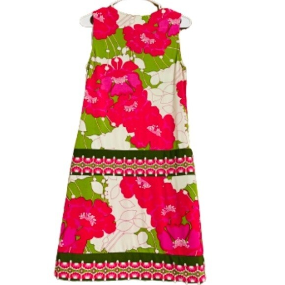 Ali Ro Women’s Vibrant Multicolor Floral Sleeveless Slip Mini Dress - Picture 2 of 4